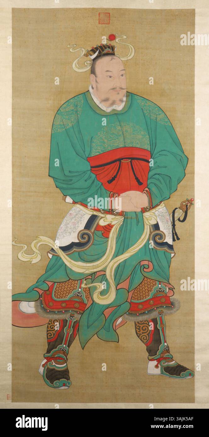 This painting from The Palace Museum depicts Han Xin, a famous general ...