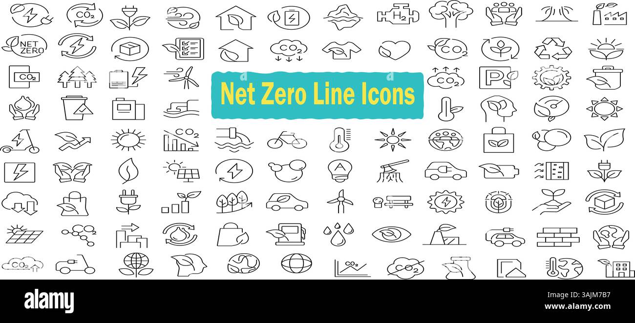 Net zero in the home Stock Vector Images - Alamy