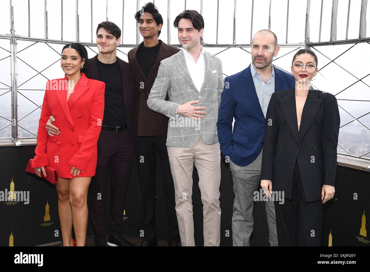 New York, USA. 11th Apr, 2025. (L-R) Linedy Genao, Austin Colby ...