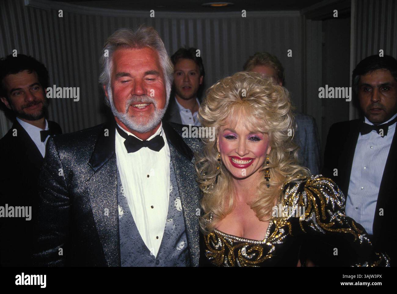 KENNY ROGERS DOLLY PARTON signed autographed photo COA Hologram main image 1