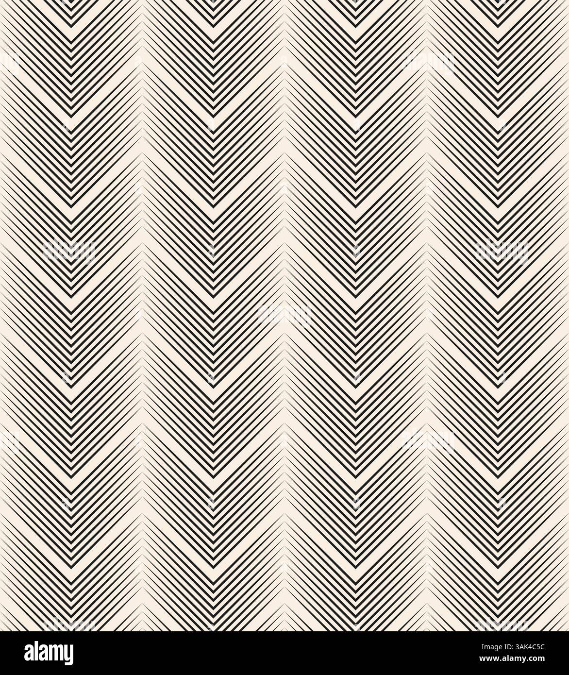 Thin lines corners simple abstract seamless pattern. Black beige geometric pattern. Stock Vector