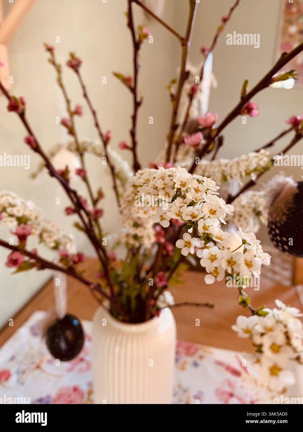 easter bouquet - Smartphone Captured Stock Image