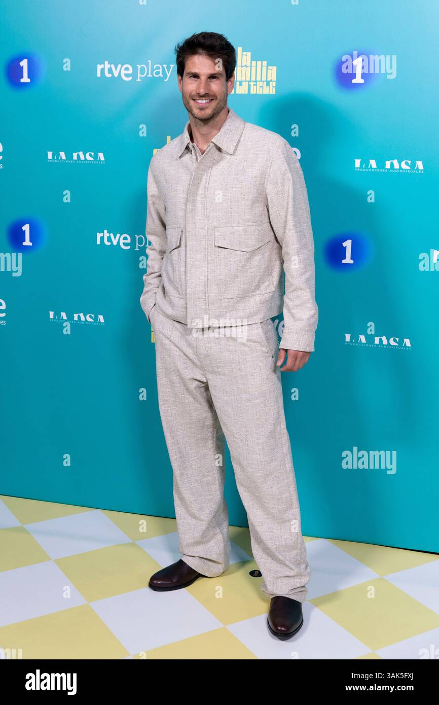 Madrid, Spain. 08th Apr, 2025. Cesc Escolá attended 'La Familia De La Tele' Photocall at Joy Eslava Theater. Credit: SOPA Images Limited/Alamy Live News Stock Photo