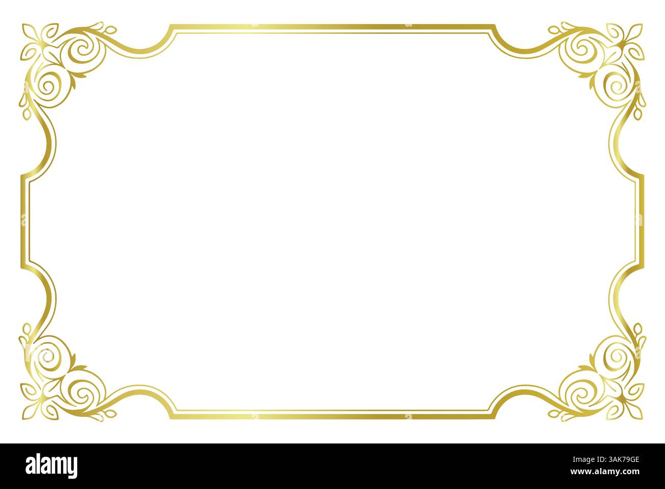 Minimalist Decorative Border Stock Vector Image Art Alamy