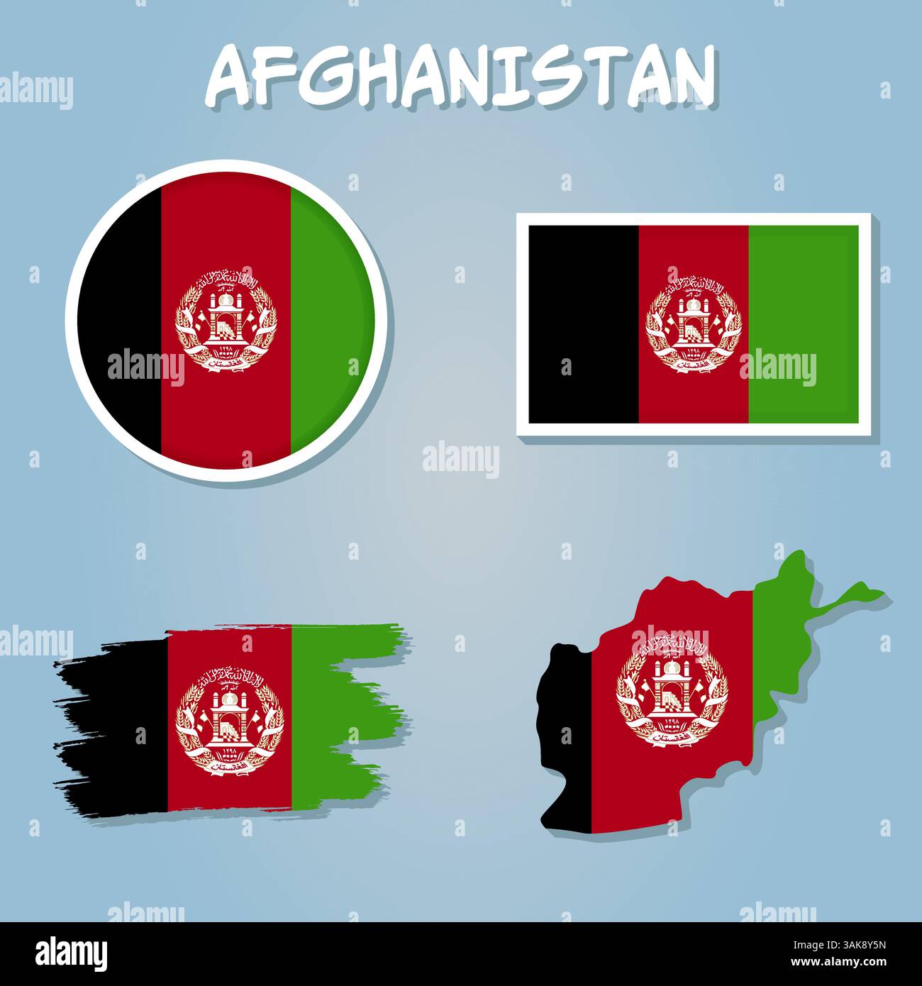 Afghanistan map on a world map with flag and map pointer, vector ...