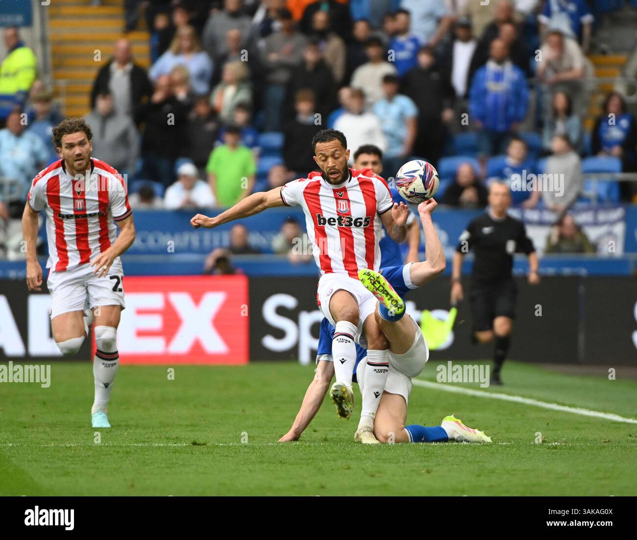 12th April 2025; Cardiff City Stadium, Cardiff, Wales; EFL Championship ...