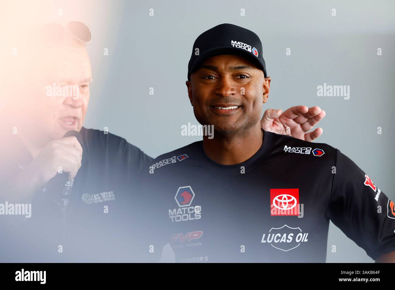 LAS VEGAS, NV - MARCH 05: Antron Brown (1 TF) Matco Tools/Lucas Oil ...