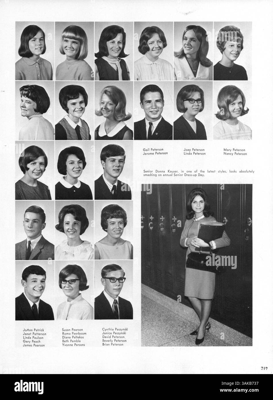 1960s high school graduation Black and White Stock Photos & Images - Alamy