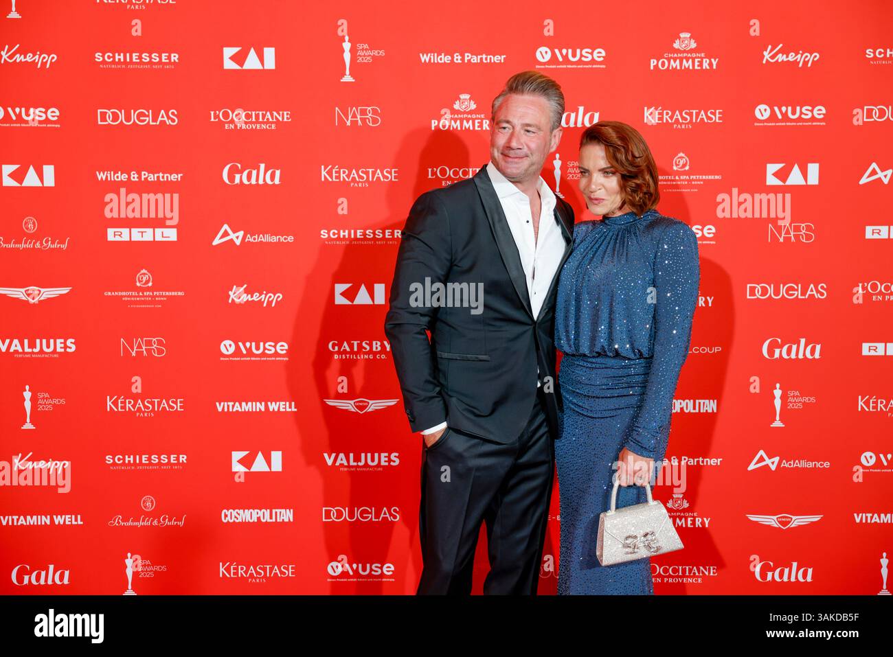 12 April 2025, North Rhine-Westphalia, Königswinter: Singer Sasha and ...