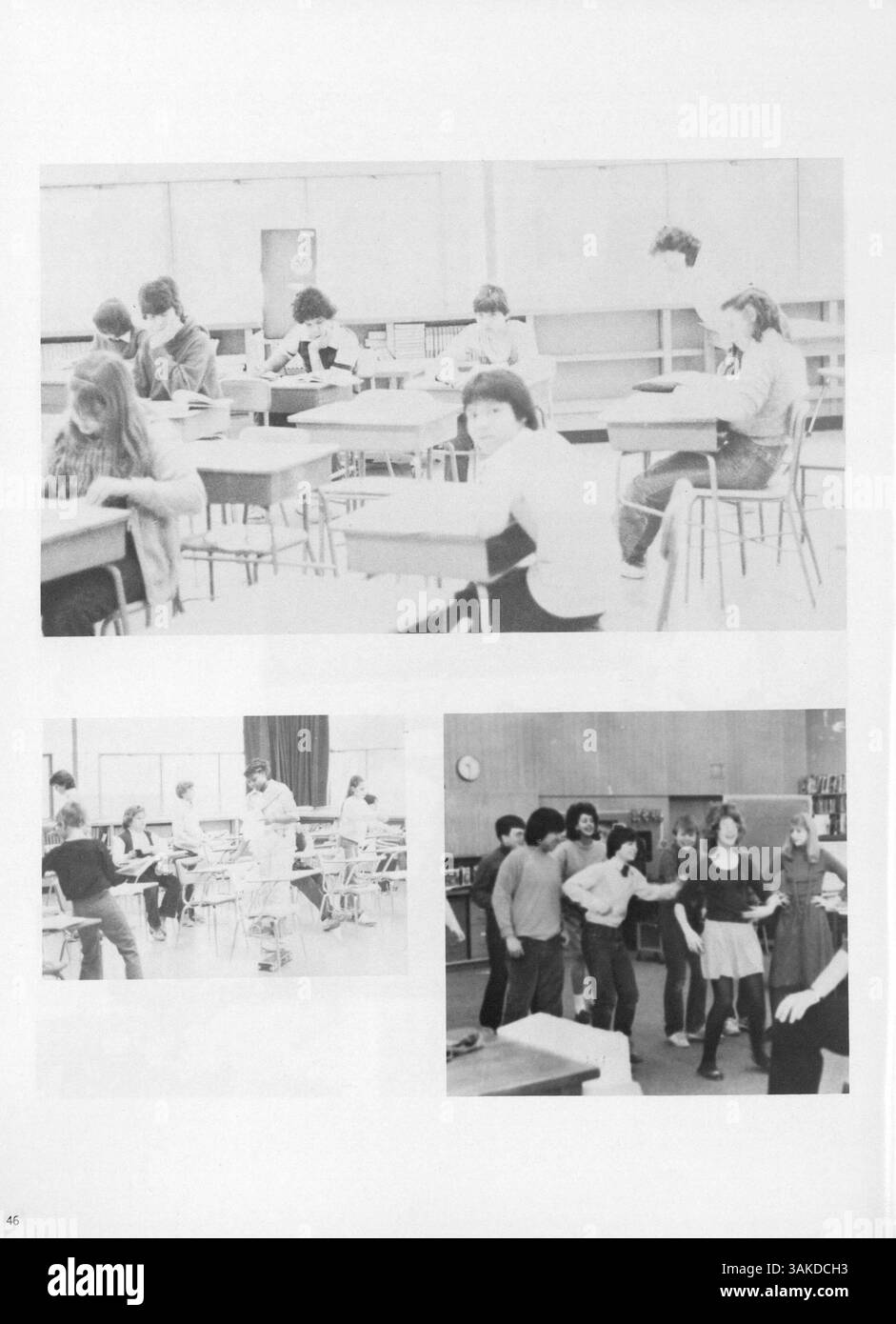 This 1983 yearbook from Anwatin Jr. High School preserves the memories ...