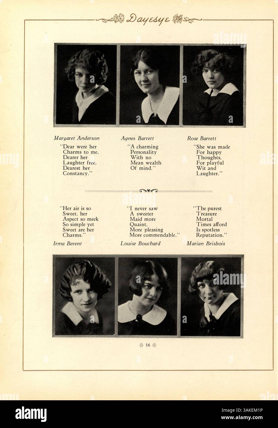 1925 Events The 1925 yearbook from St. Margaret's Academy documents the academic ...