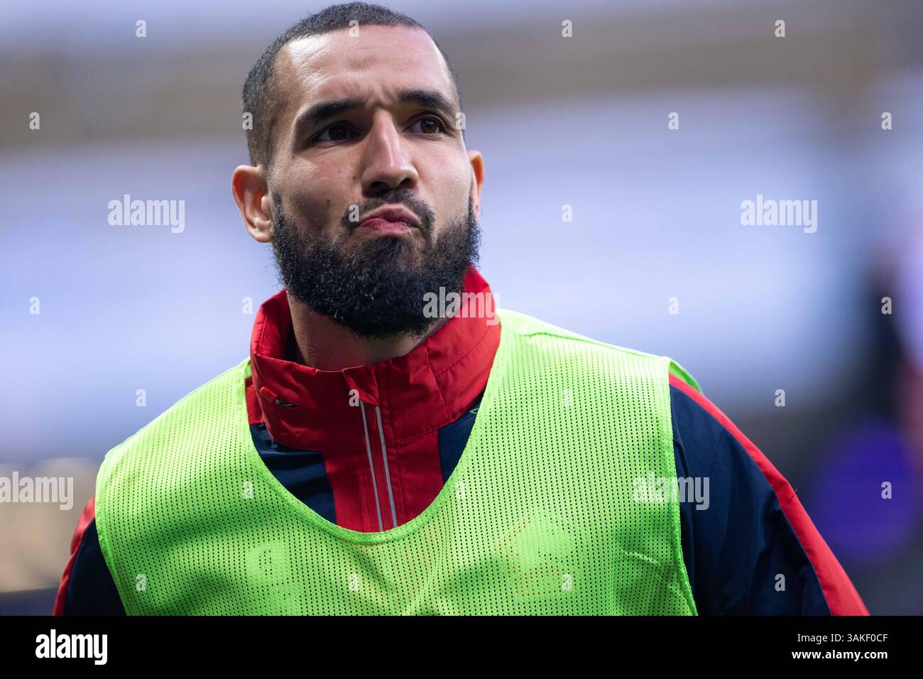 Nabil Bentaleb of Lille during the French championship Ligue 1 football ...