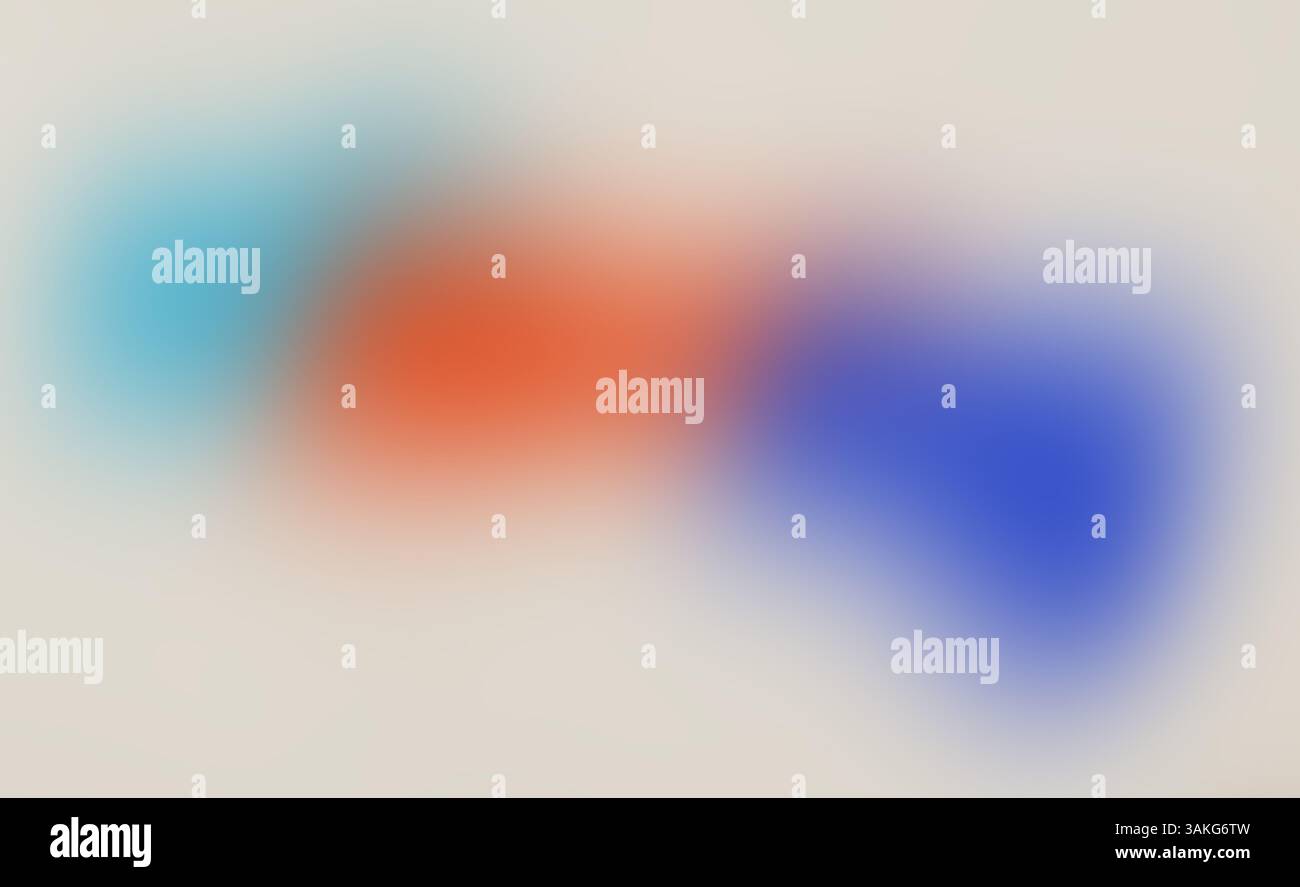 retro gradient background with blue and orange grain texture .business technology digital communication template, artificial intelligence element, Stock Photo