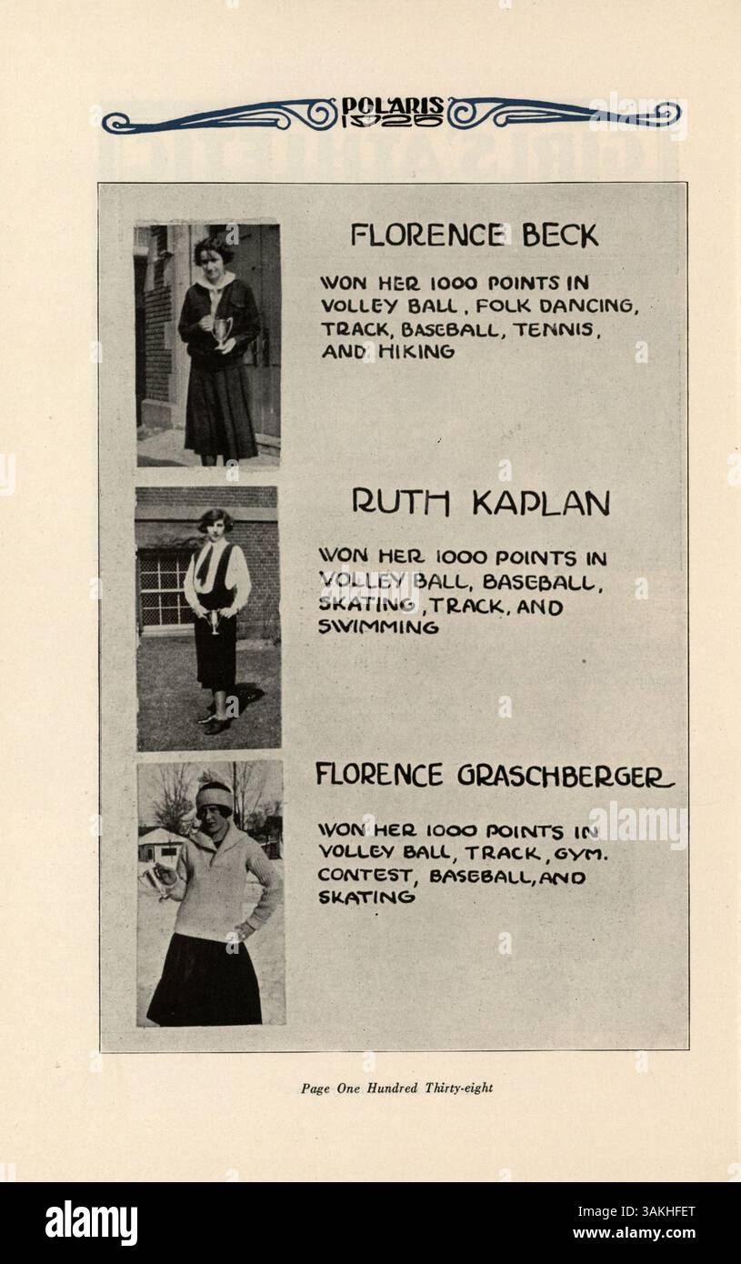 1925 student body hi-res stock photography and images - Alamy