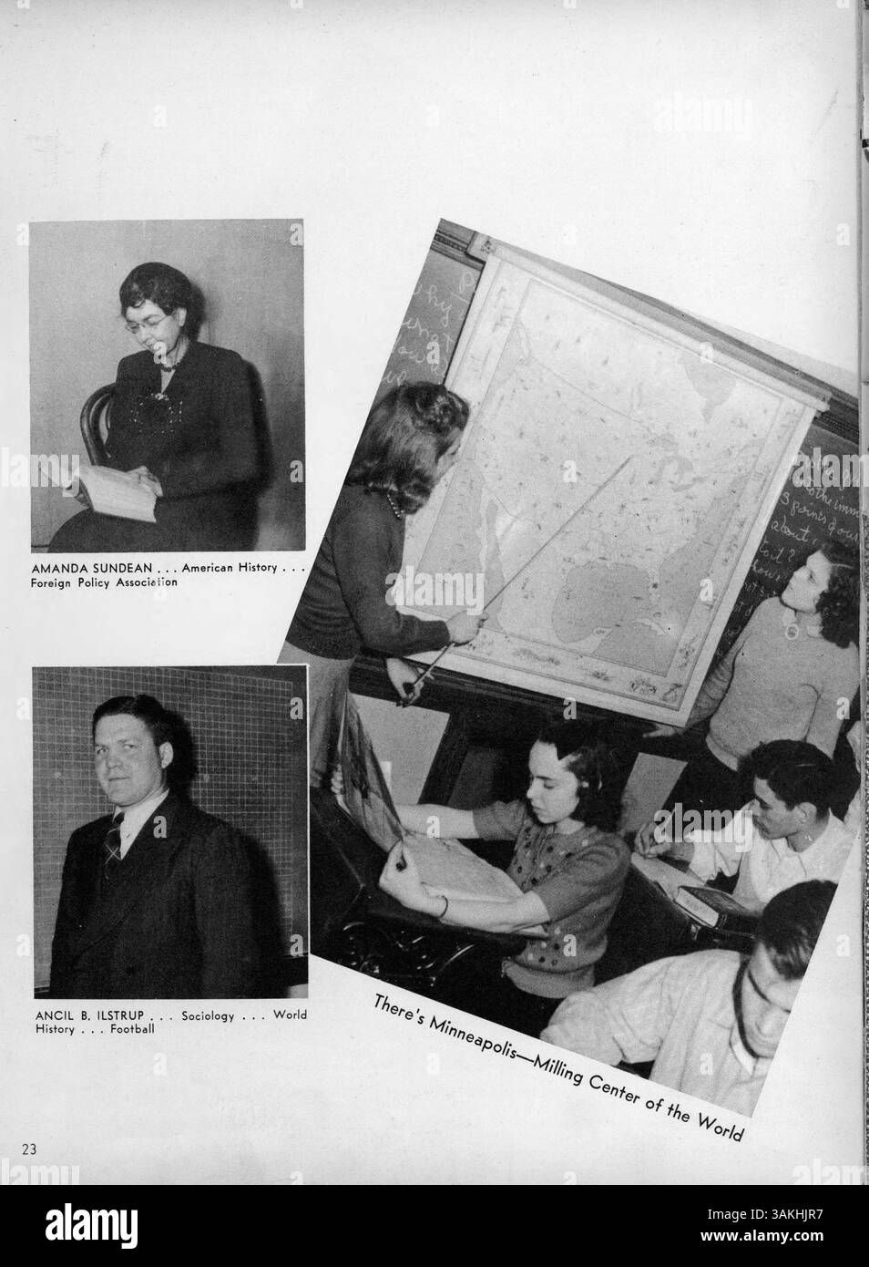 The 1941 Hesperian Yearbook From West High School Captures The Essence