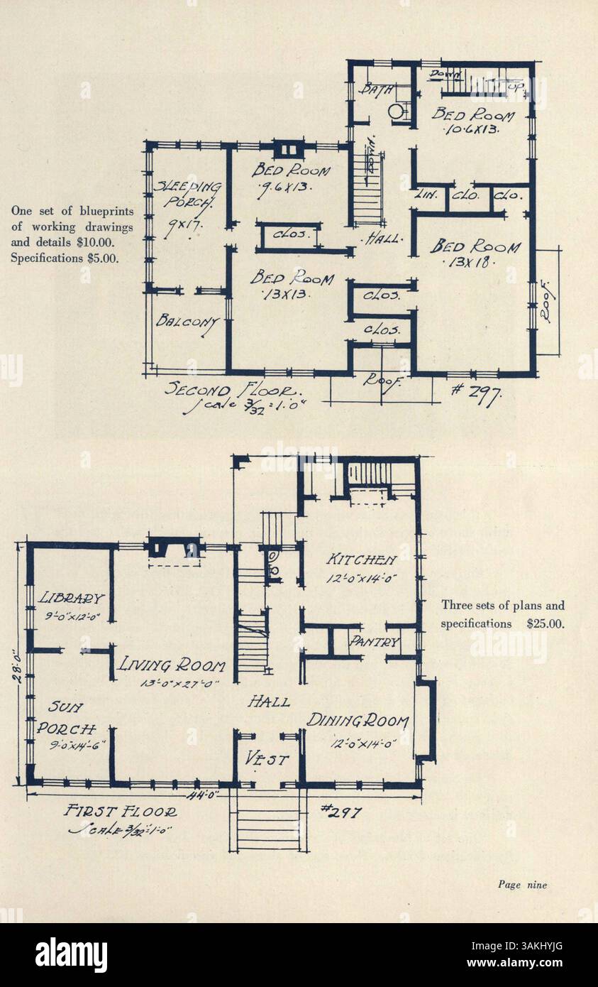 Featuring fullcolor designs by architect J.W. Lindstrom, this catalog
