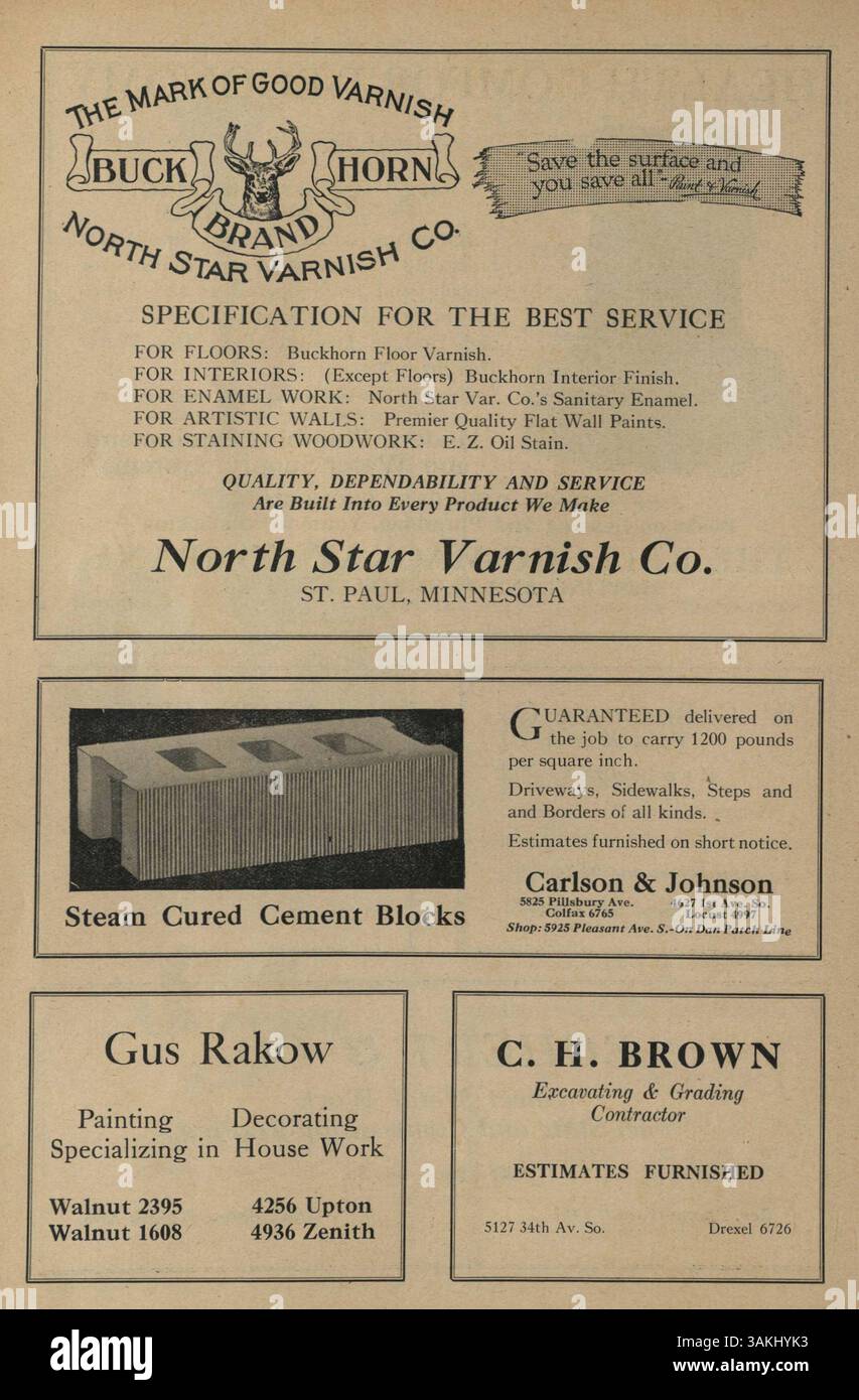 This catalog by architect J. W. Lindstrom presents various twostory