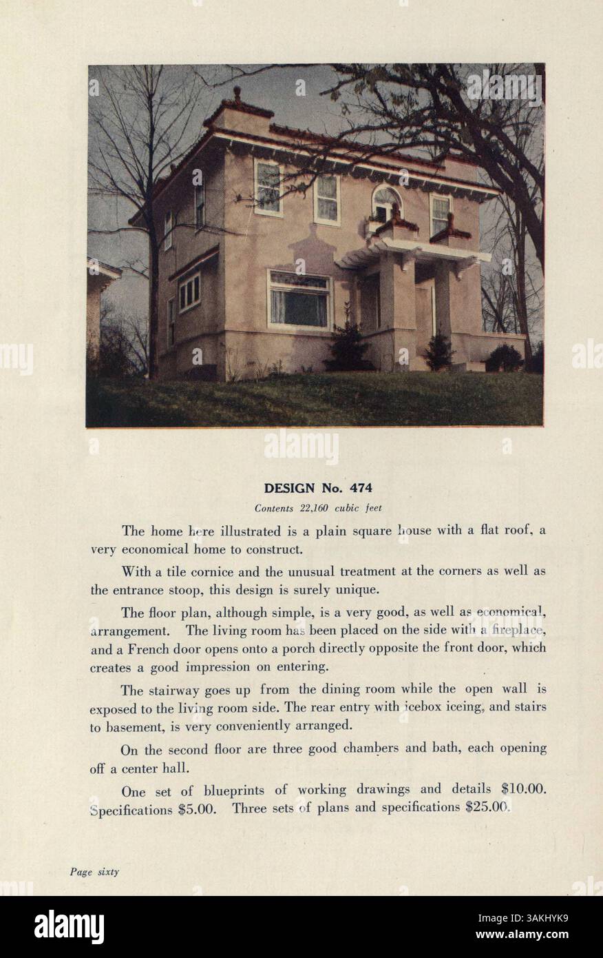 This catalog presents several fullcolor designs of twostory homes by