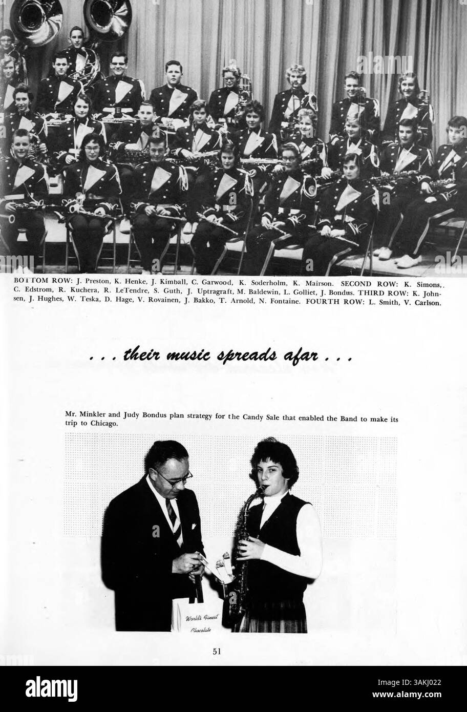 The 1959 Voyageur Yearbook from Minnetonka High includes memories from ...