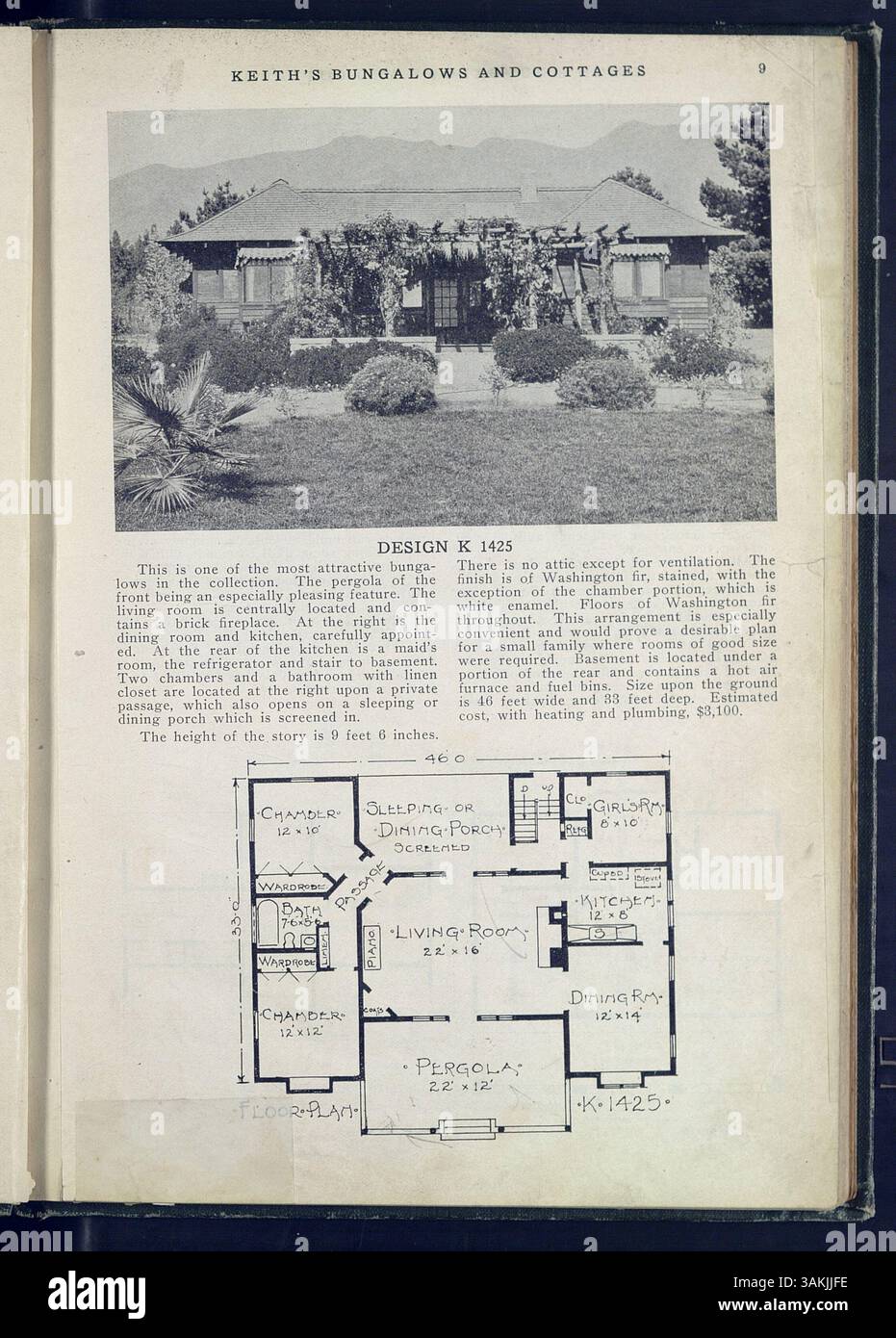 Max L. Keith's 'Keith's Bungalows and Cottages' catalog contains 215