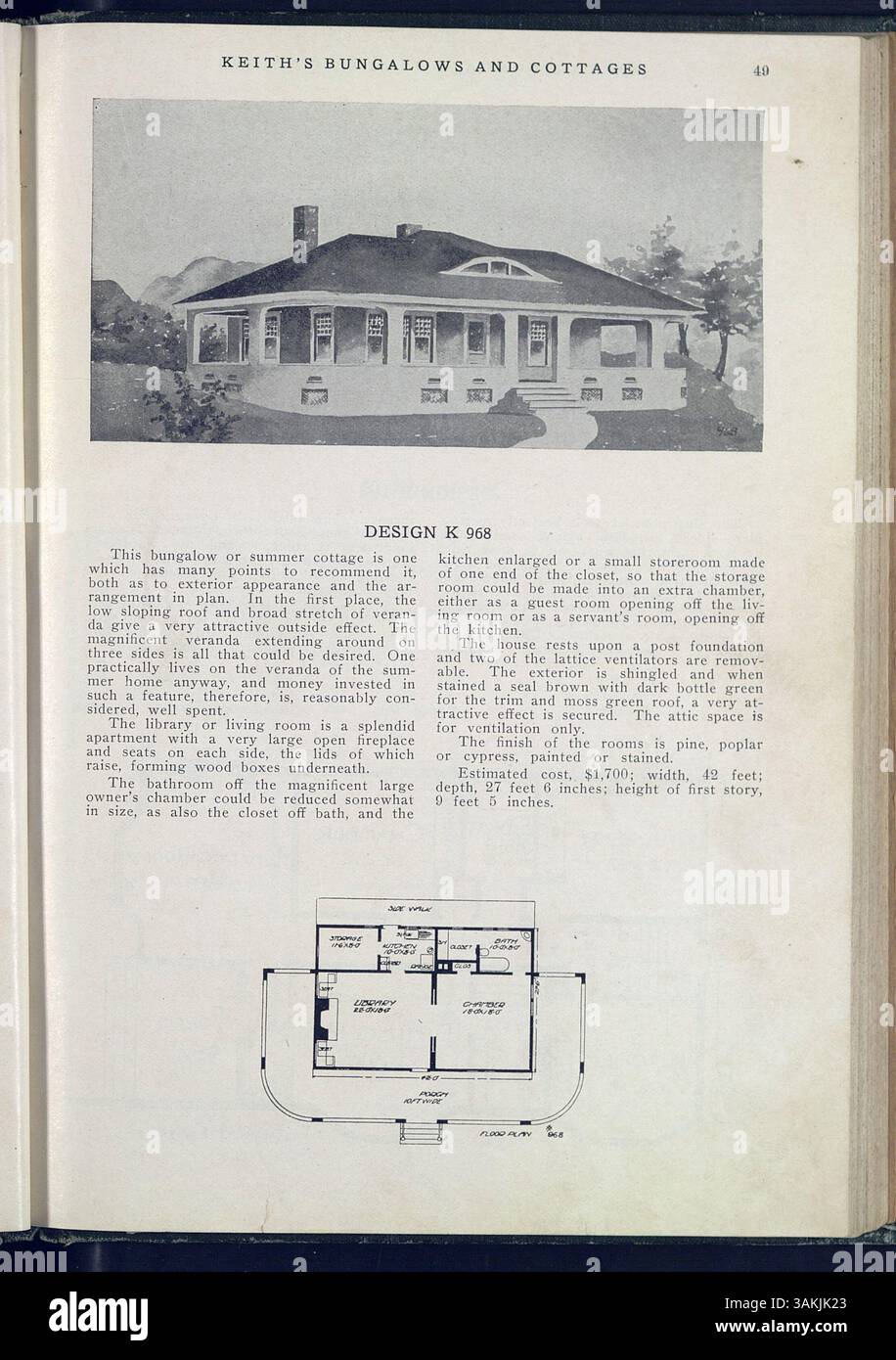 The Keith's Bungalows and Cottages catalog offers a selection of 215