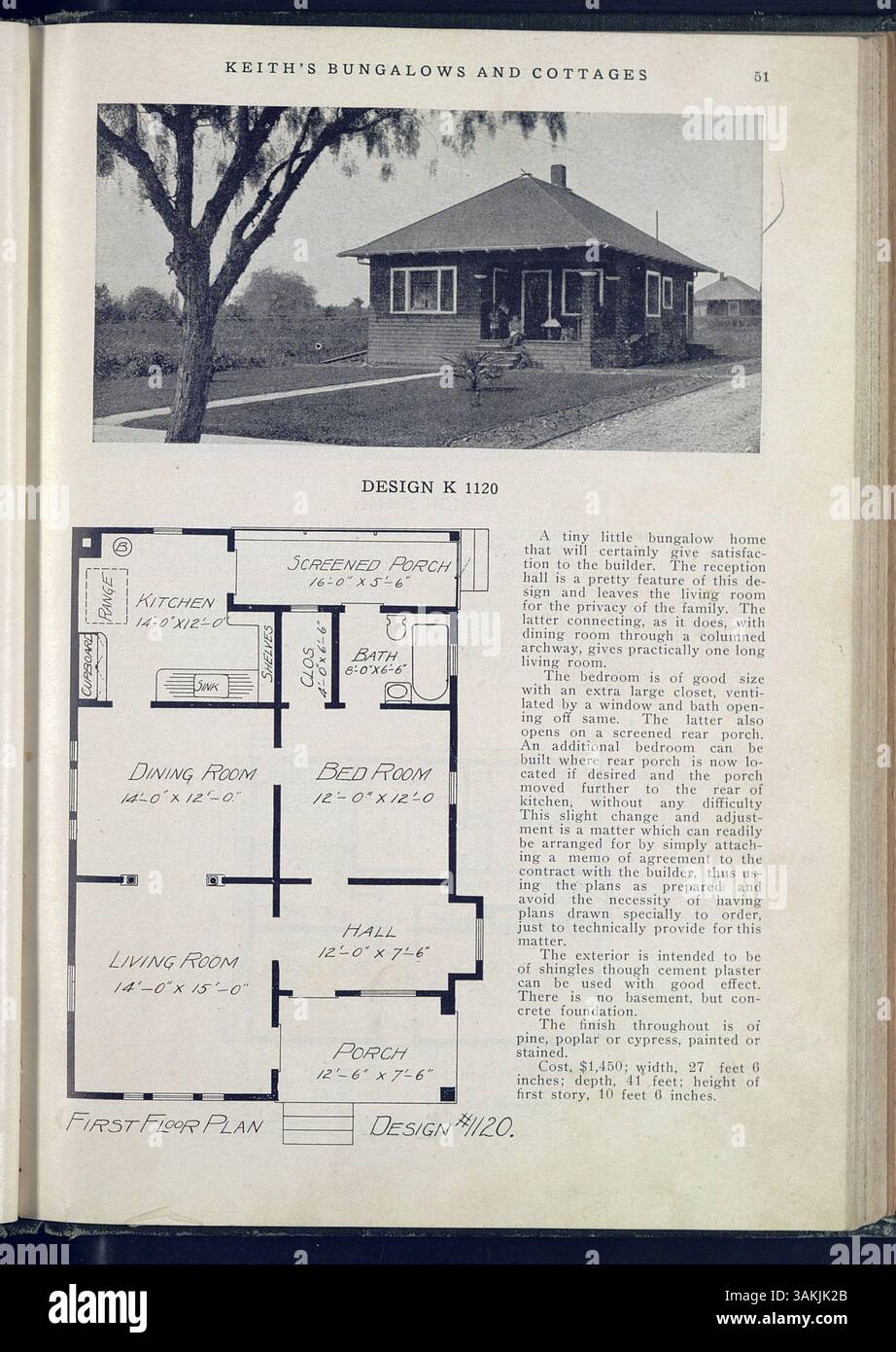 The 215 house designs in the Keith's Bungalows and Cottages catalog by