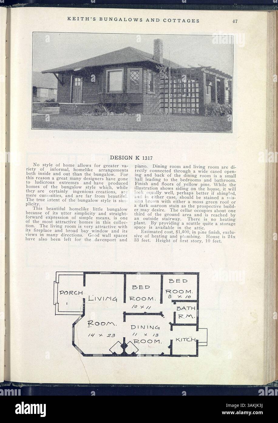 Max L. Keith's Keith's Bungalows and Cottages catalog features 215 home