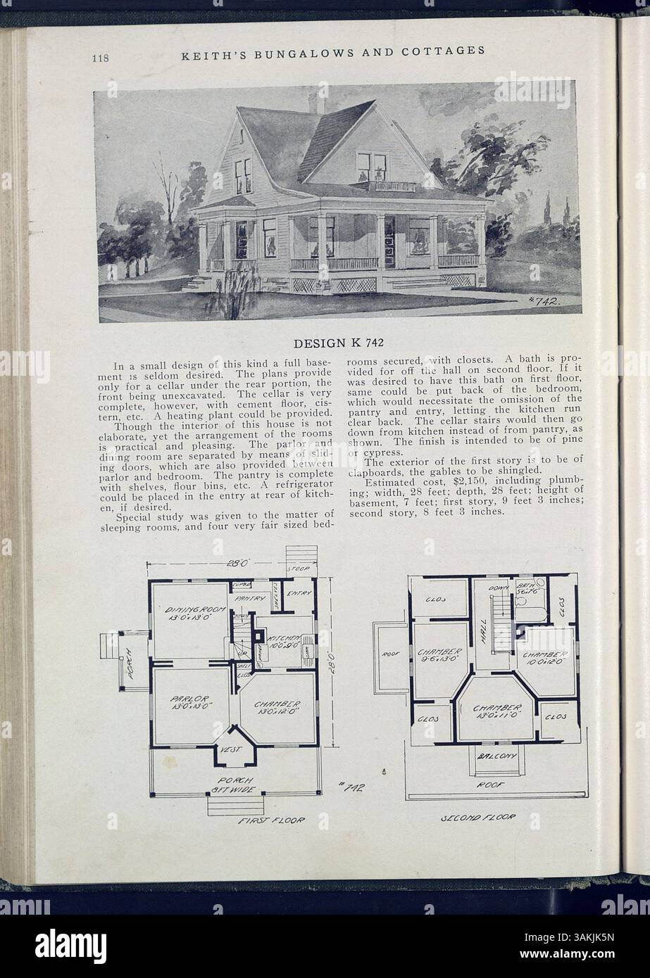 The Keith's Bungalows and Cottages catalog showcases 215 home designs