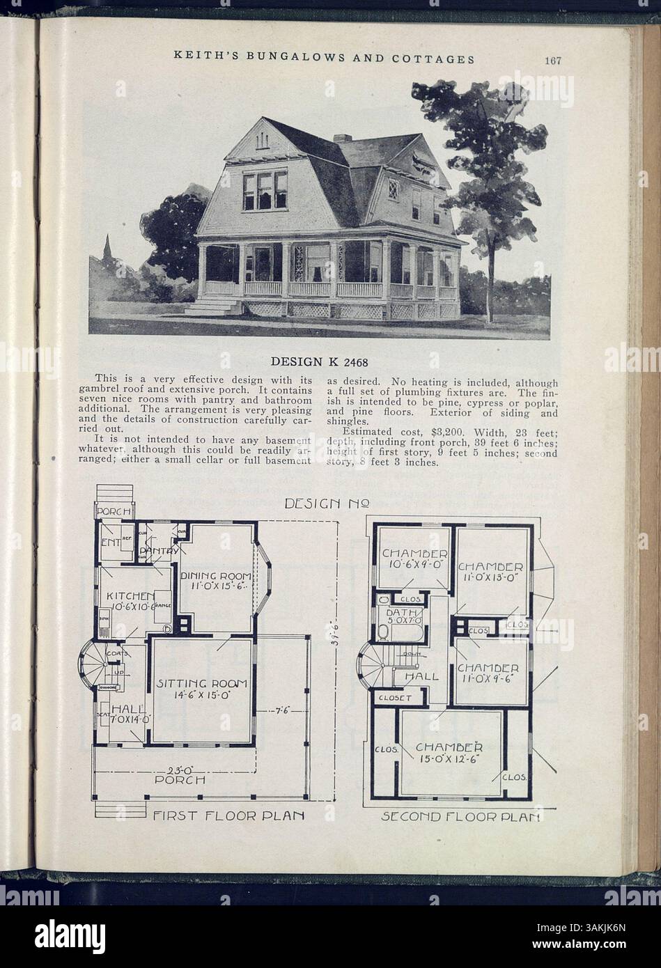 This catalog from Hennepin County Library features 215 house designs by