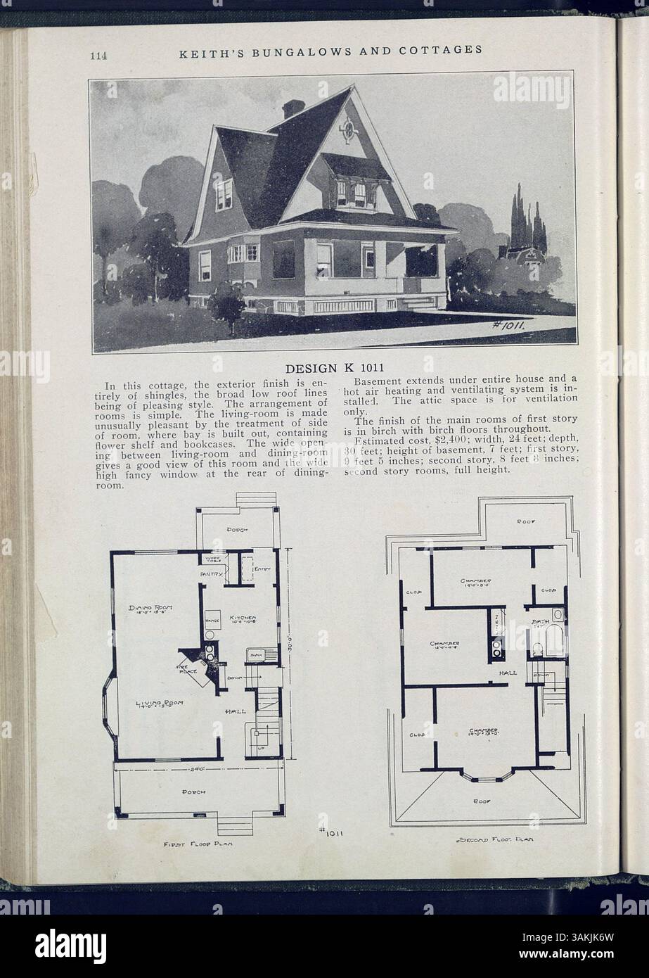 Keith’s catalog offers 215 affordable bungalow and cottage house