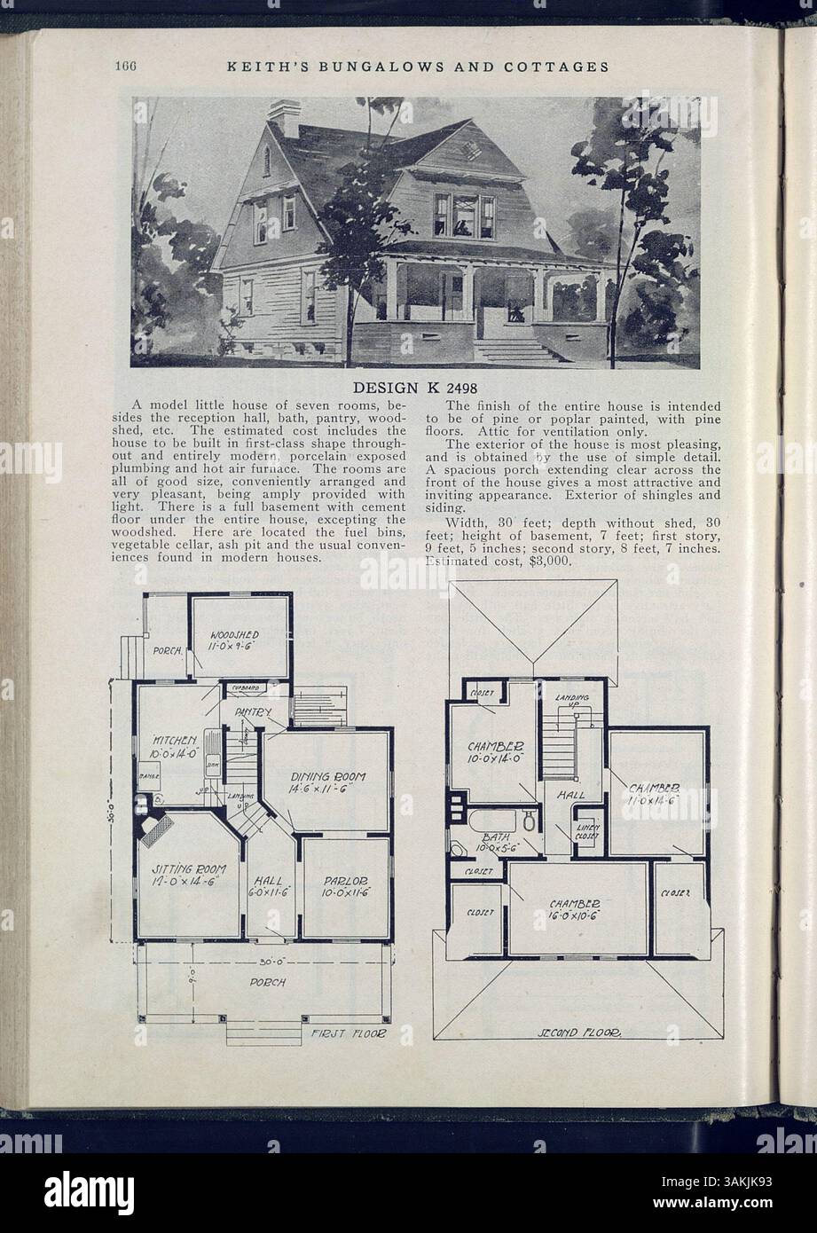 This catalog from Hennepin County Library presents 215 house designs by