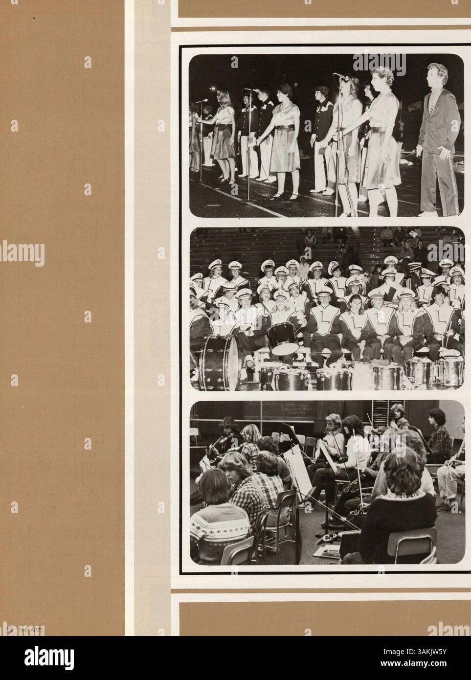 The 1982 '1982 Bear' yearbook from Lincoln High documents the ...