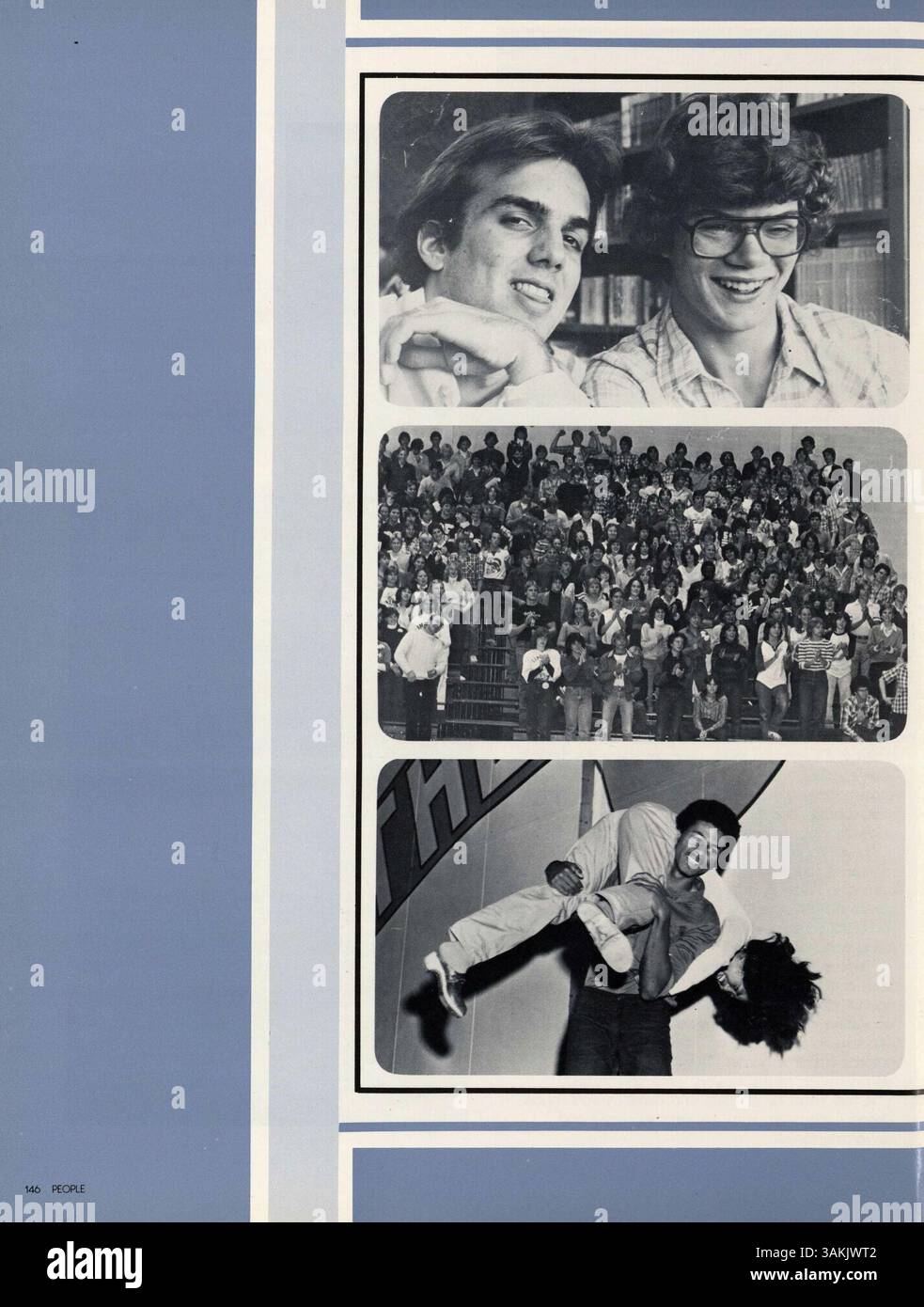 The 1982 'Bear' yearbook from Lincoln High documents the 1981-1982 ...