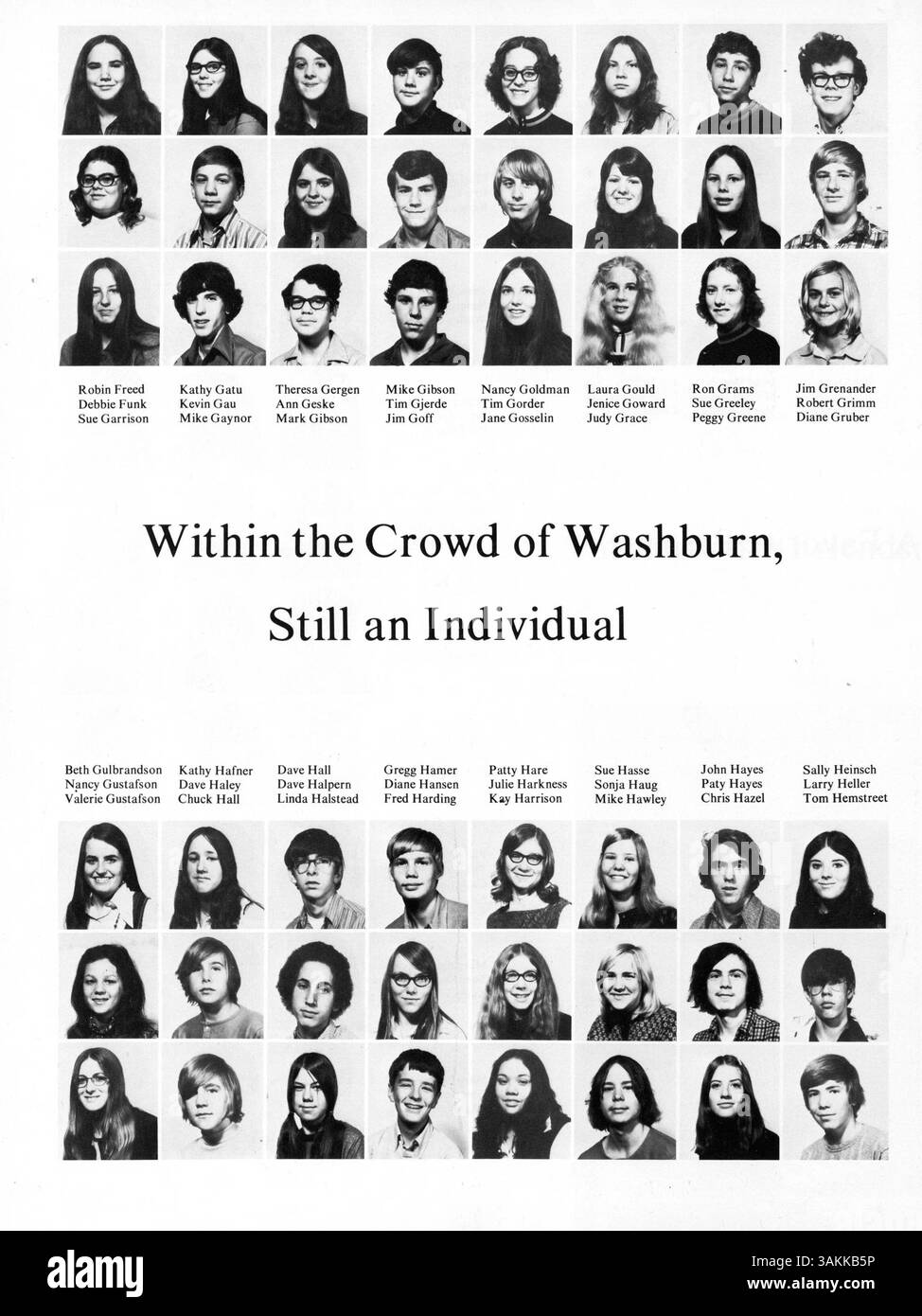 The 1972 Washburn Yearbook Showcases The Students Teachers Clubs the-1972-washburn-yearbook-showcases-the-students-teachers-clubs