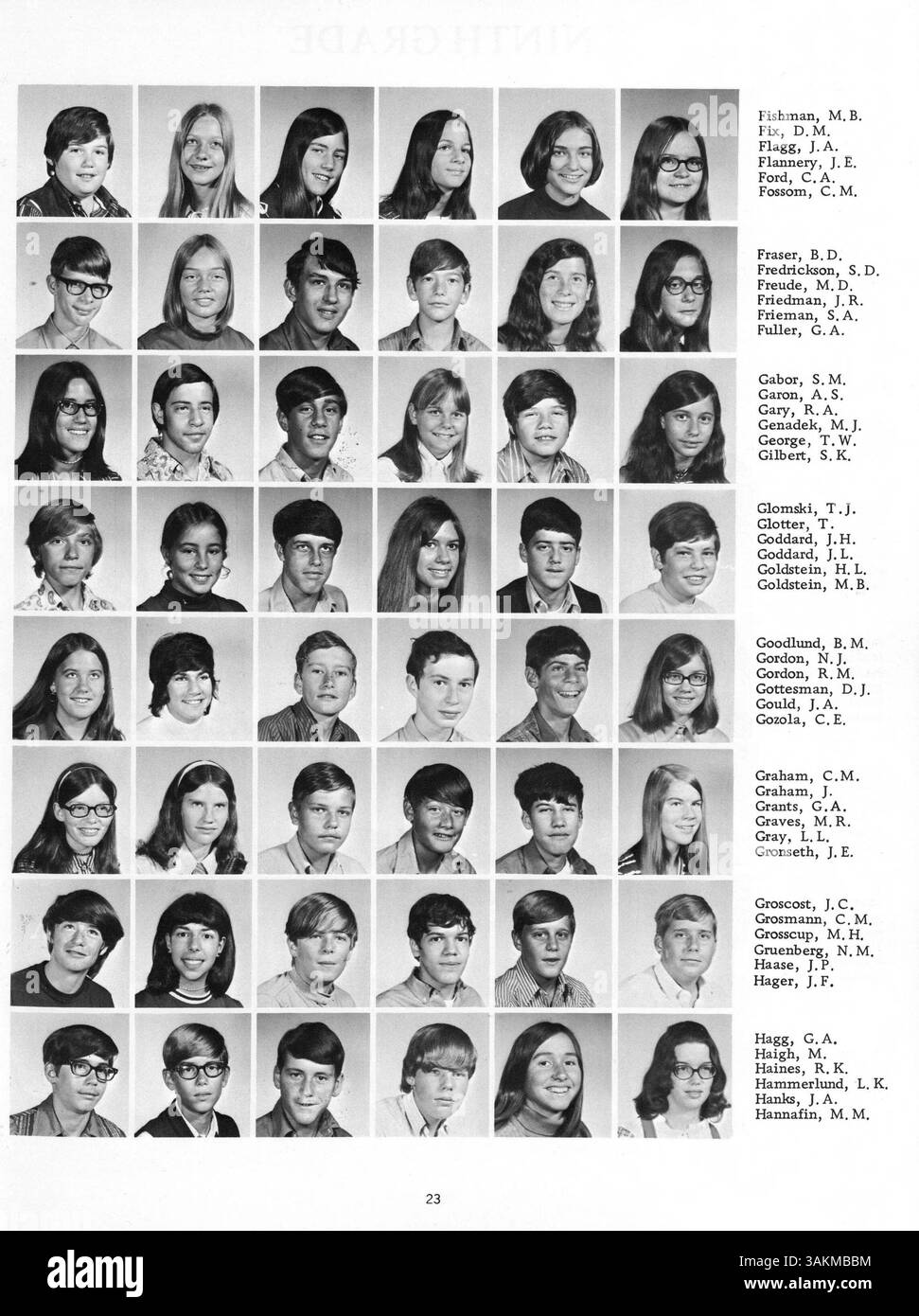 Central middle school Black and White Stock Photos & Images