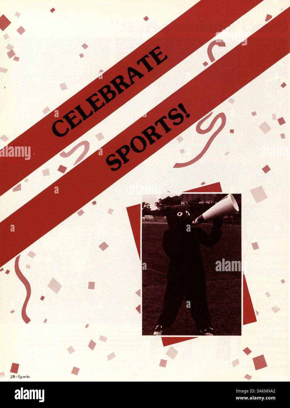 The 1987 Blake Yearbook, 'Reflections', highlights key events from the ...