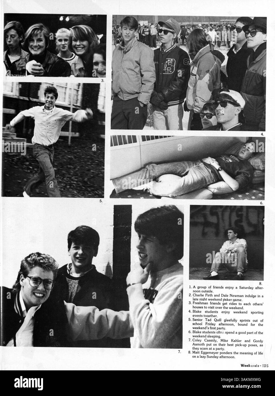 The 1987 Blake Yearbook, 'Reflections,' provides a detailed record of ...