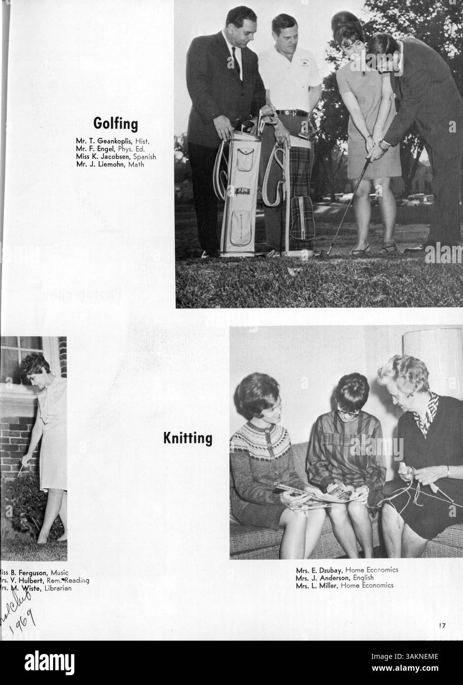 The 1969 Wizard Yearbook From Edison High School Includes