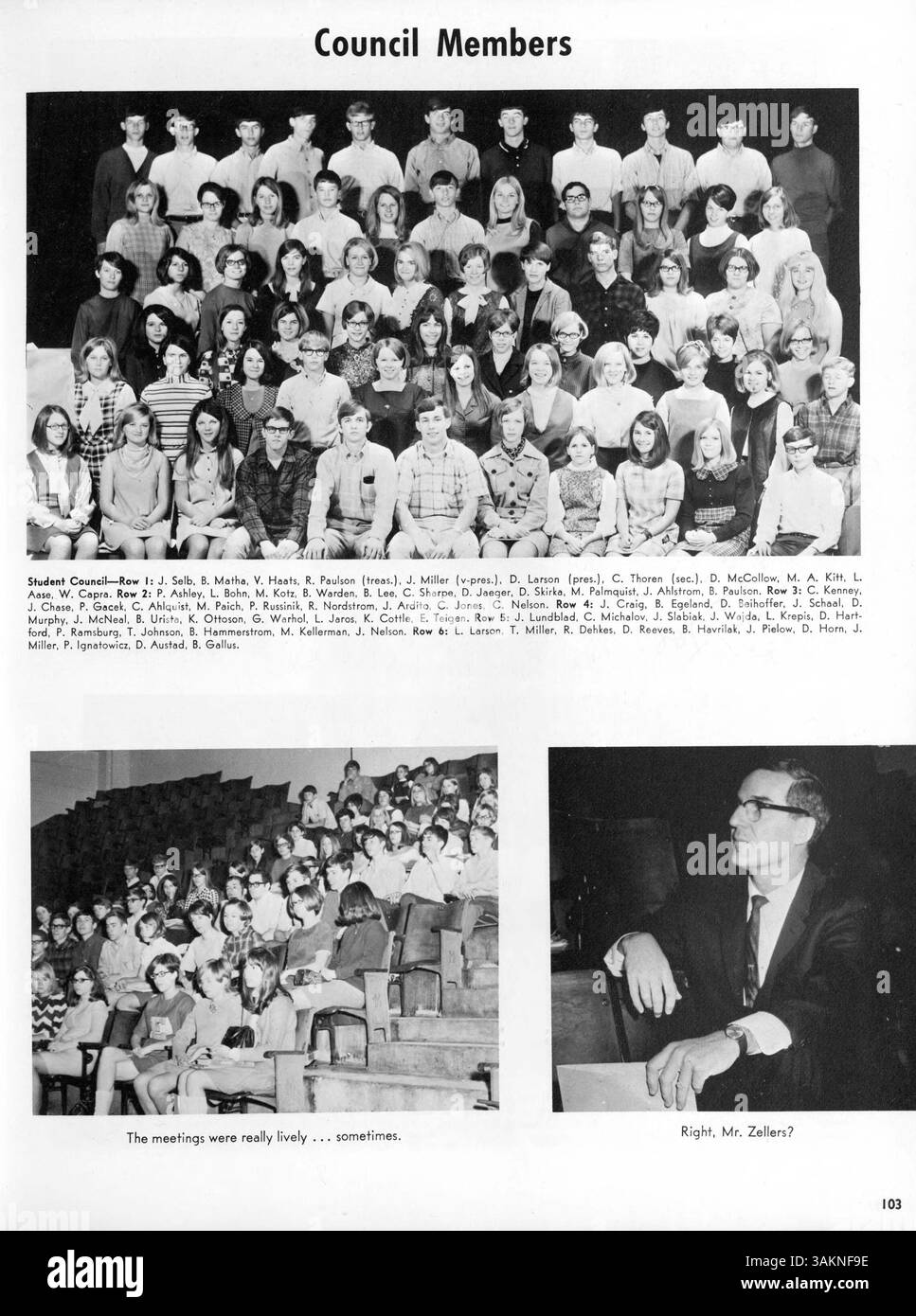 The 1969 Wizard Yearbook From Edison High School Records Students