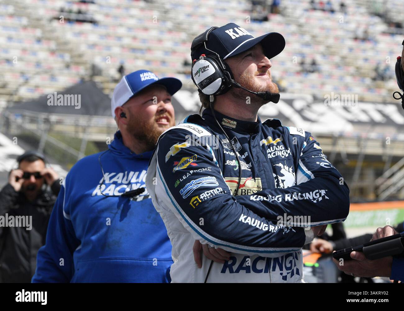 BRISTOL, TN - APRIL 12: Ty Dillon (#10 Kaulig Racing Okuma Chevrolet ...