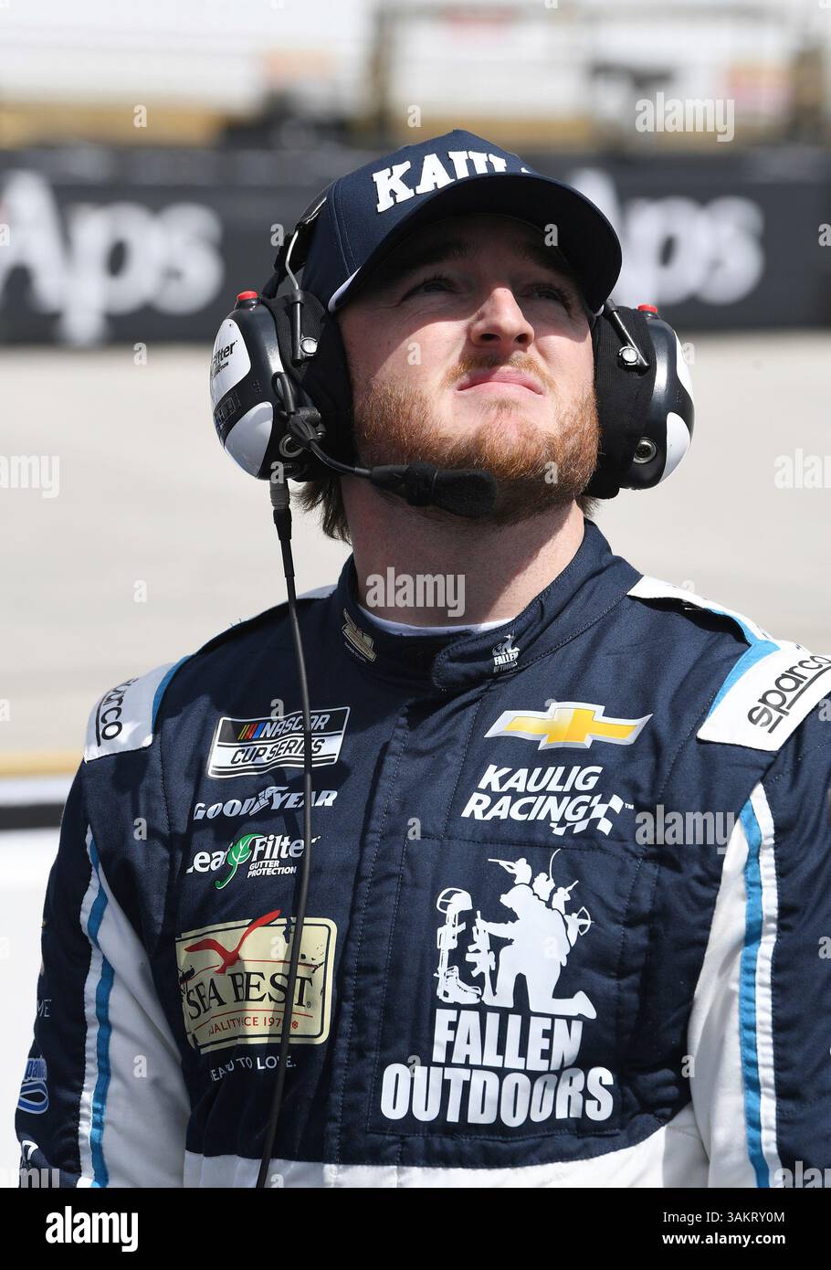 BRISTOL, TN - APRIL 12: Ty Dillon (#10 Kaulig Racing Okuma Chevrolet ...