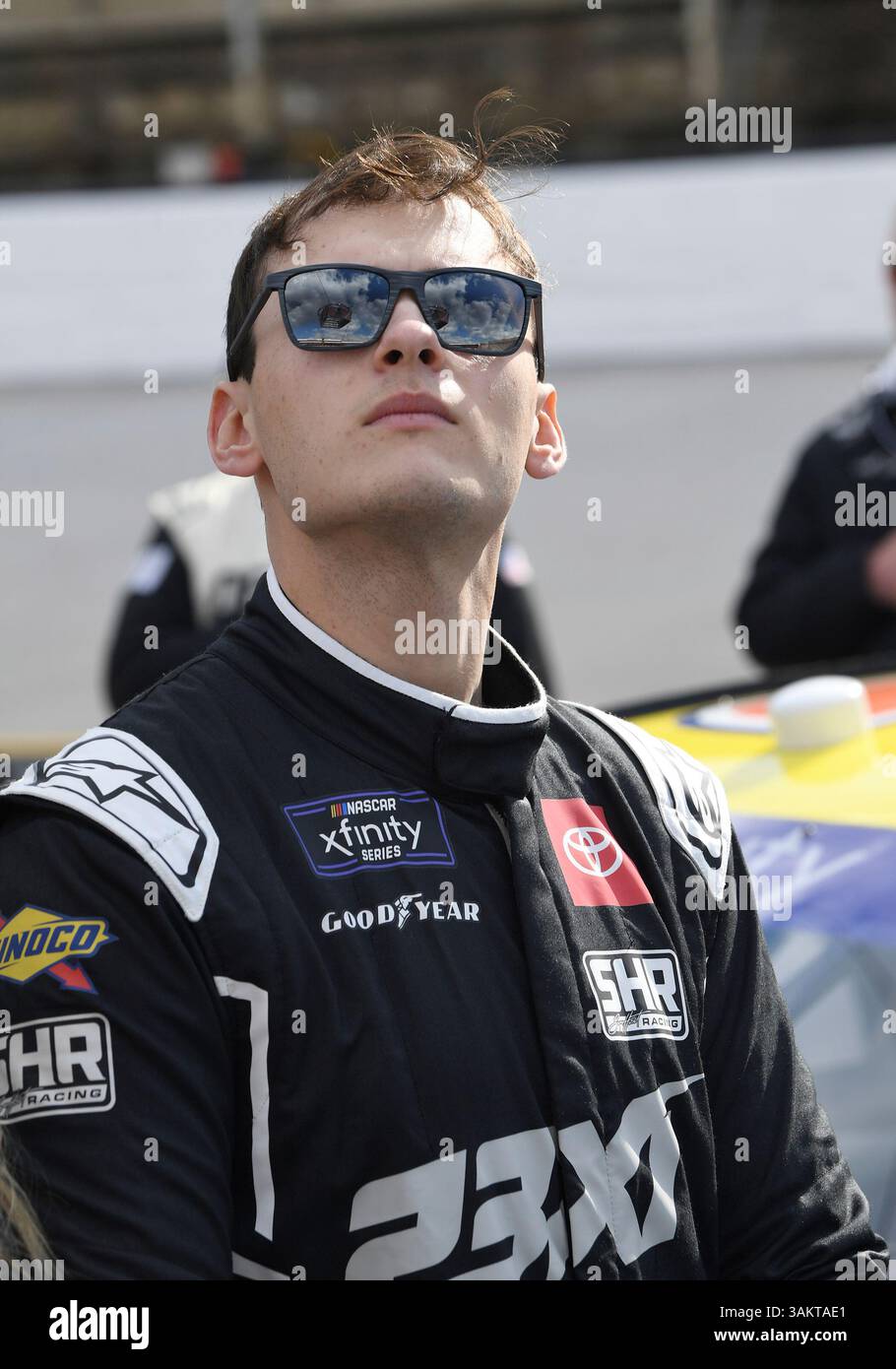BRISTOL, TN - APRIL 12: Corey Heim (#24 Sam Hunt Racing Upper Deck ...