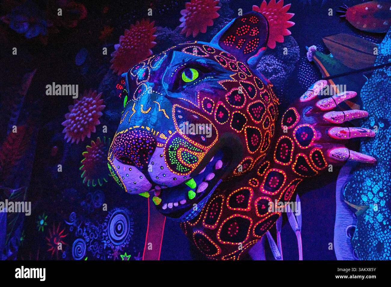 Psychedelic art installation hi-res stock photography and images