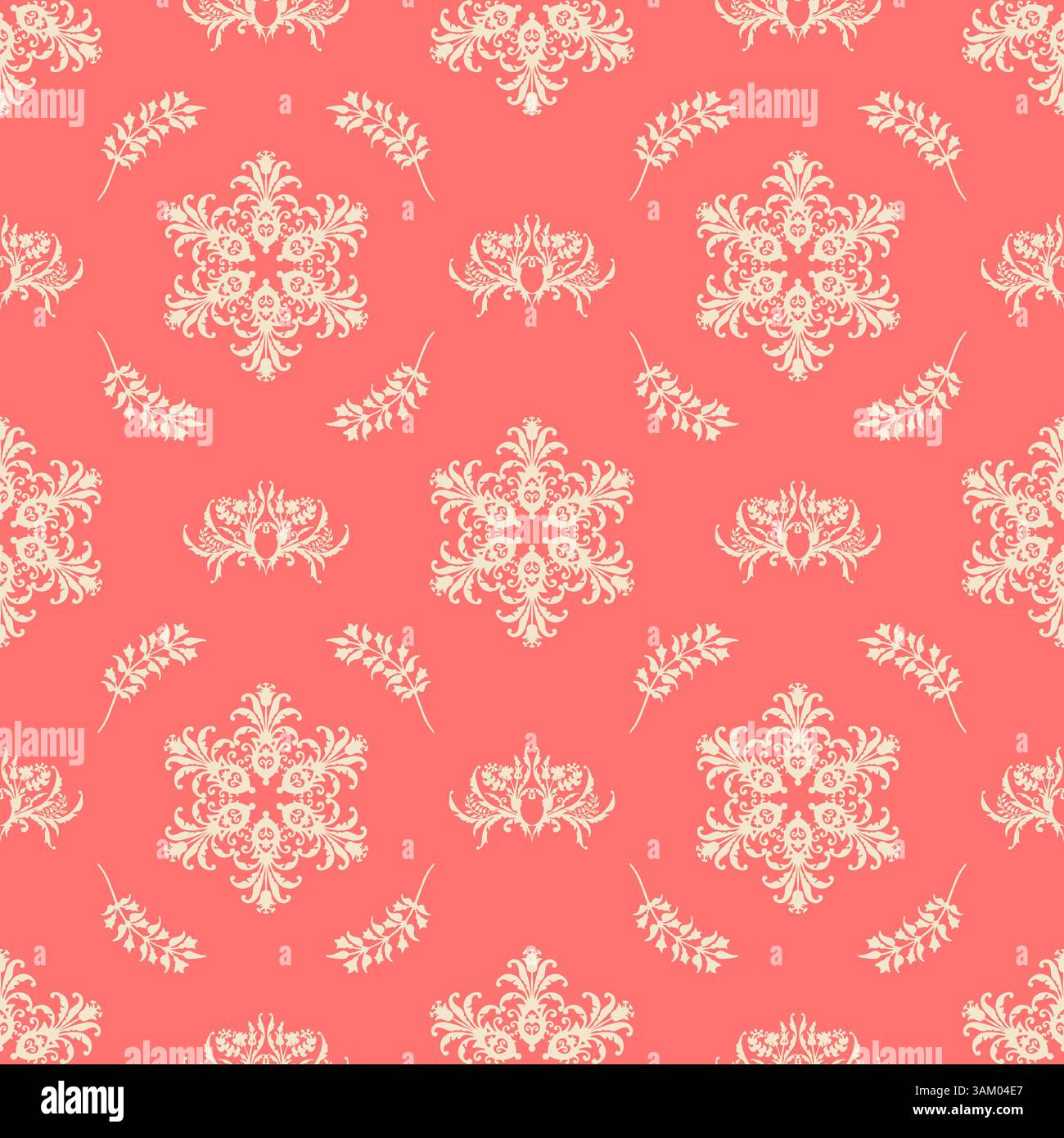 Seamless floral pattern for design, vector Illustration Stock Vector ...