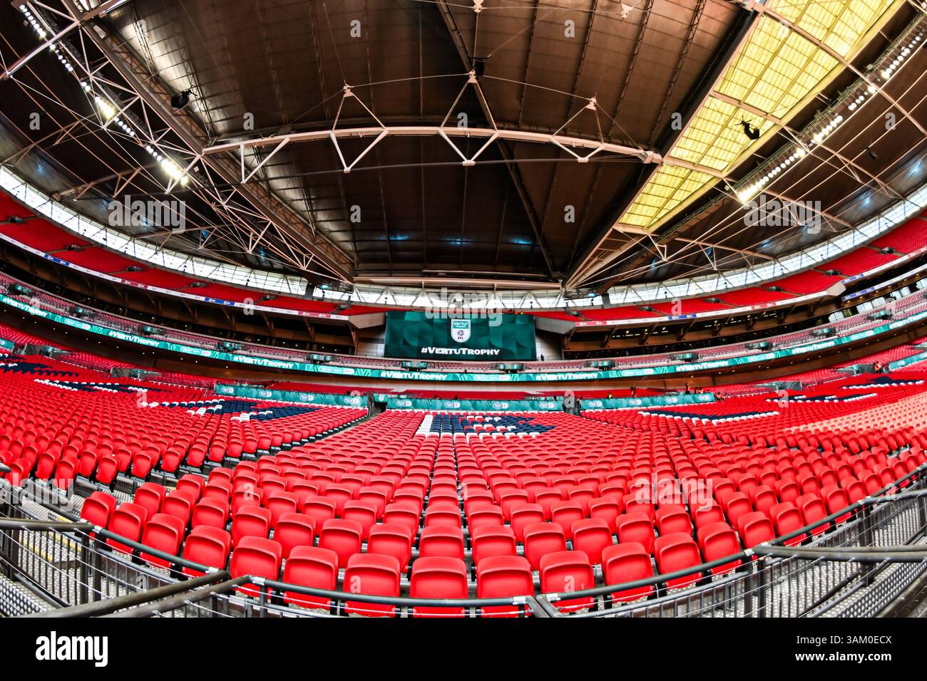 View inside wembley stadium london hi-res stock photography and