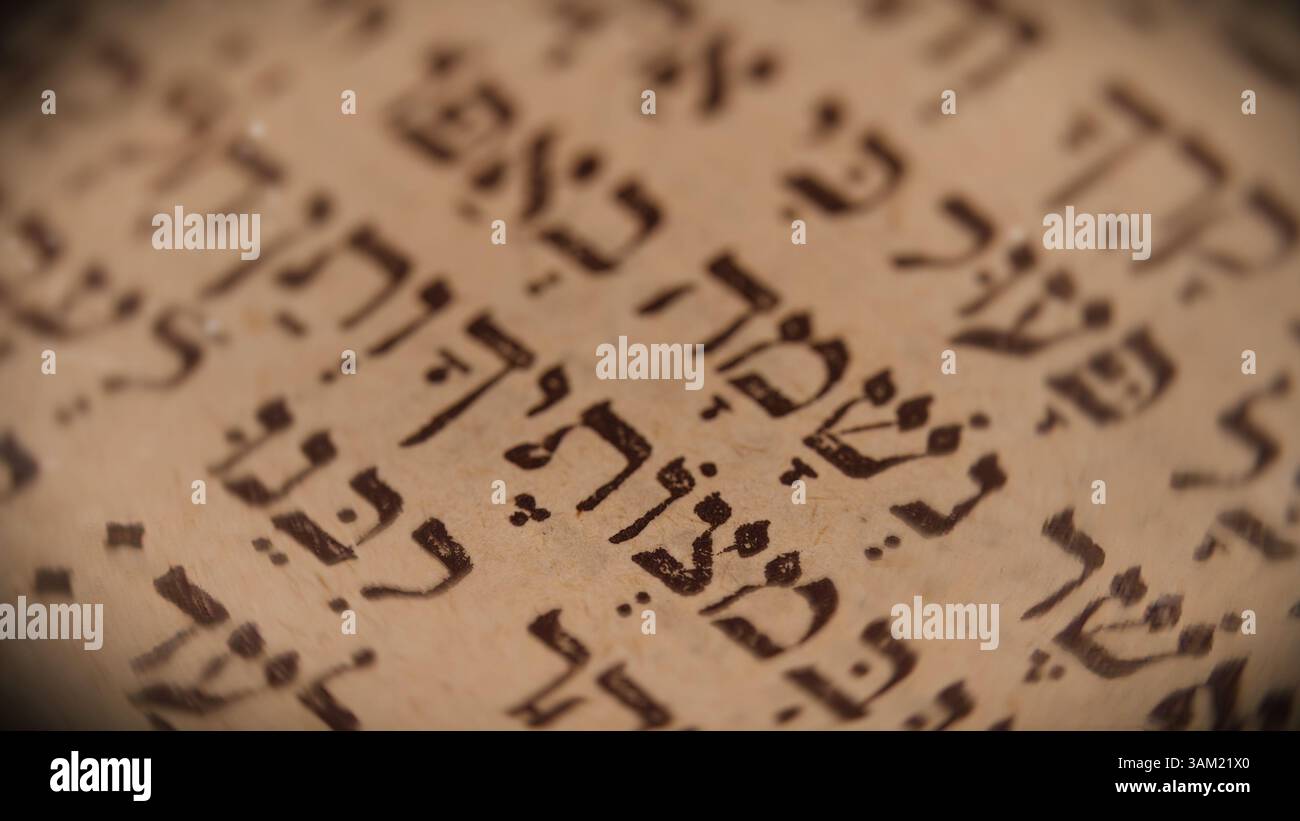Hebrew Bible. Exploring rare religious sacred jewish heritage ...