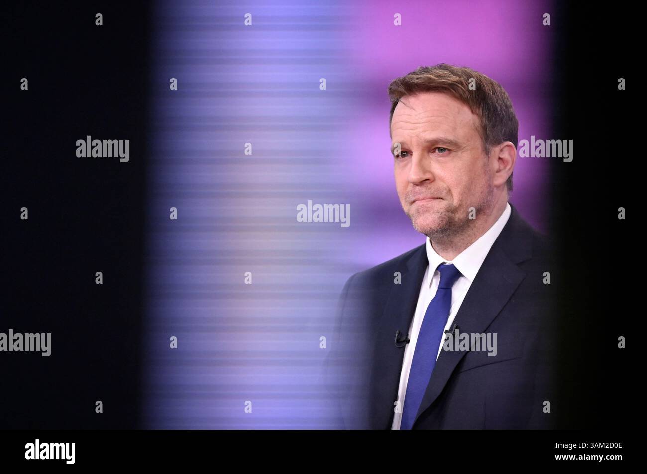 Ferracci French Minister for Industry and Energy Marc Ferracci poses for ...