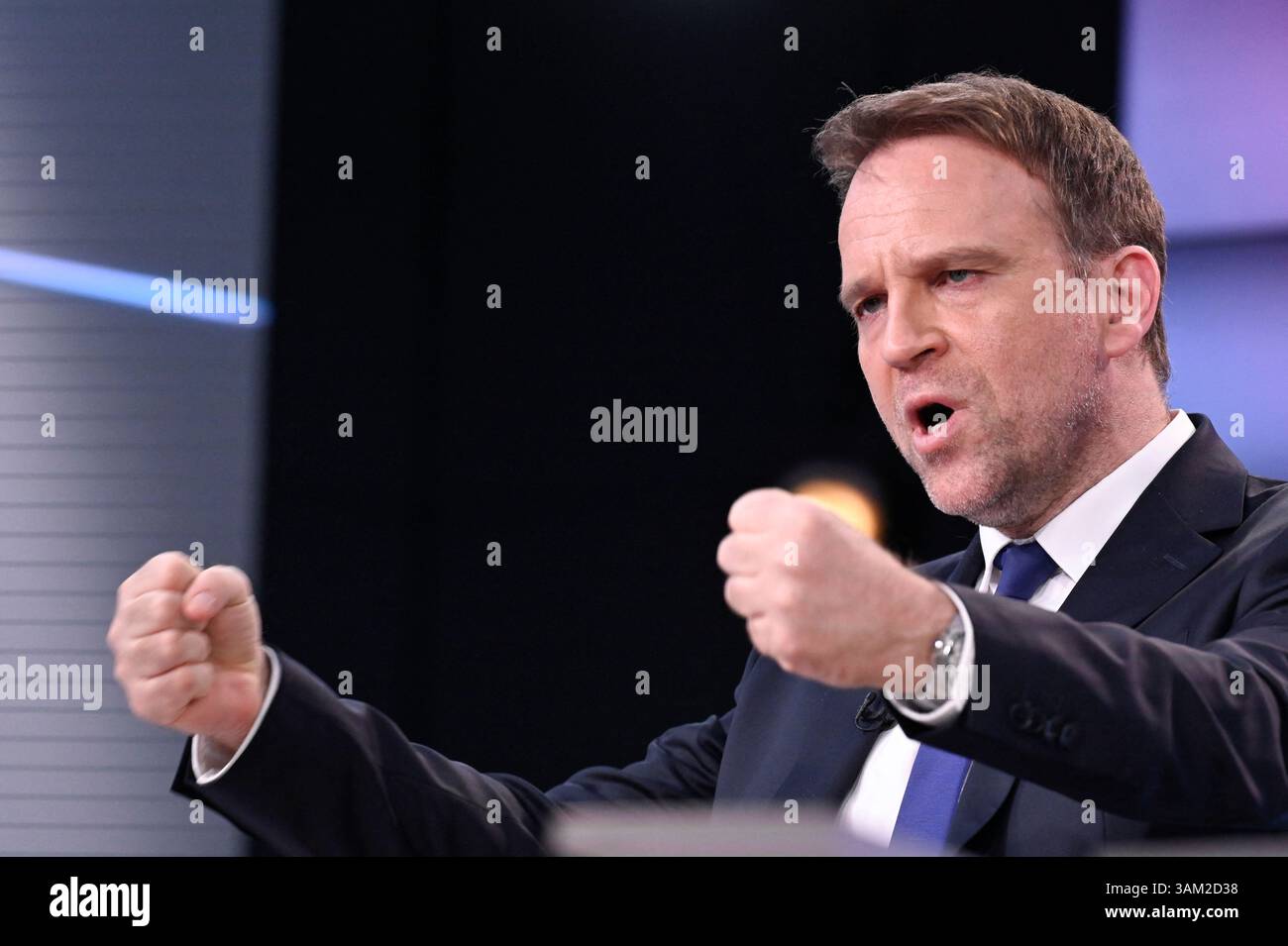 Ferracci French Minister for Industry and Energy Marc Ferracci poses for ...