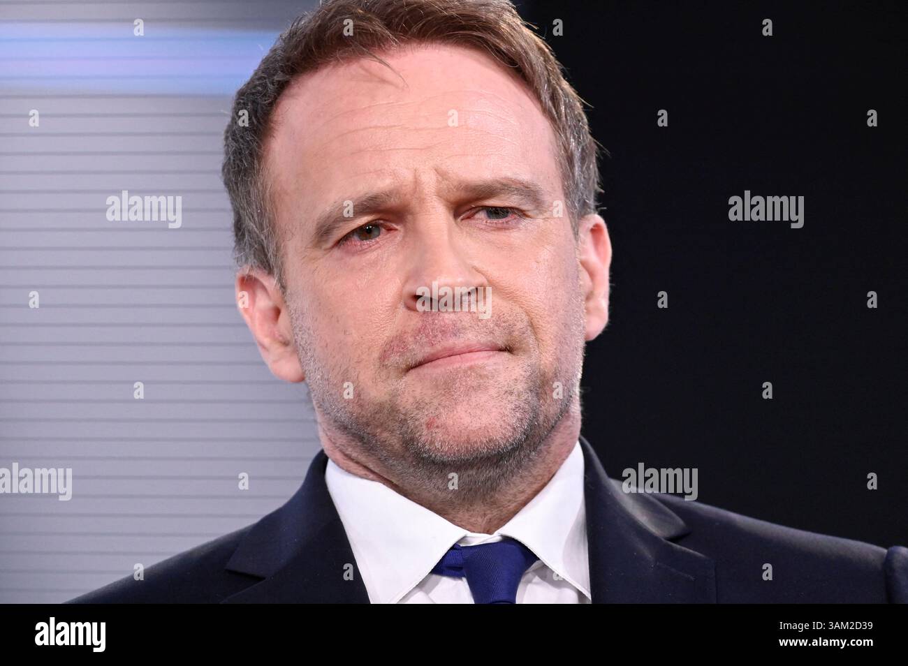 Ferracci French Minister for Industry and Energy Marc Ferracci poses for ...