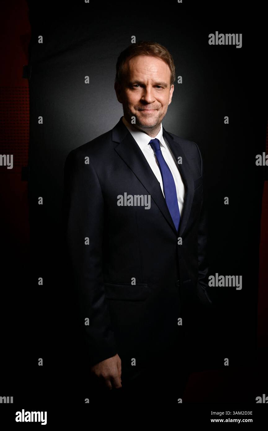 Ferracci French Minister for Industry and Energy Marc Ferracci poses for ...